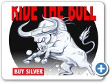 Ride the bull t shirt design and illustration